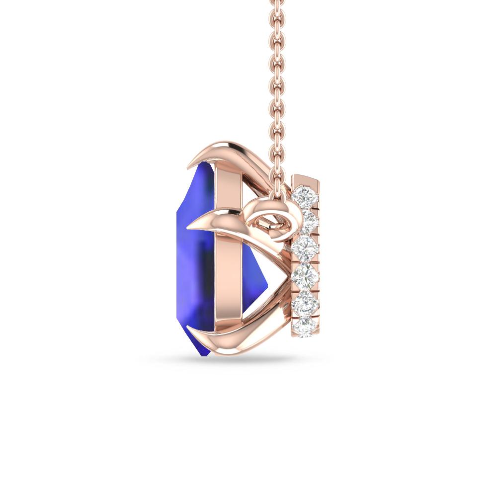 Rose Gold - Tanzanite