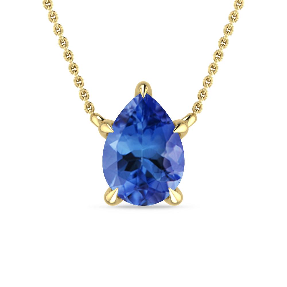 Yellow Gold - Tanzanite