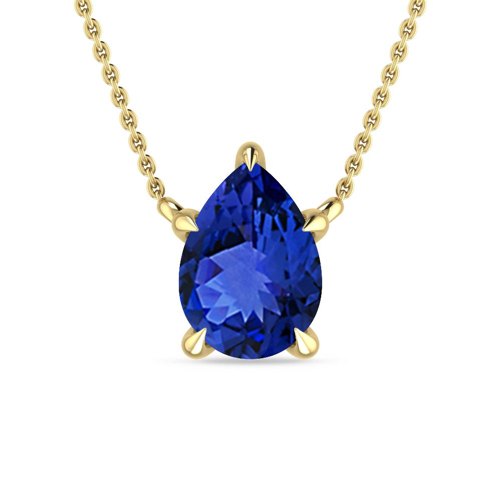 Yellow Gold - Tanzanite