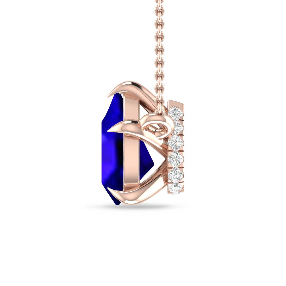 Rose Gold - Tanzanite