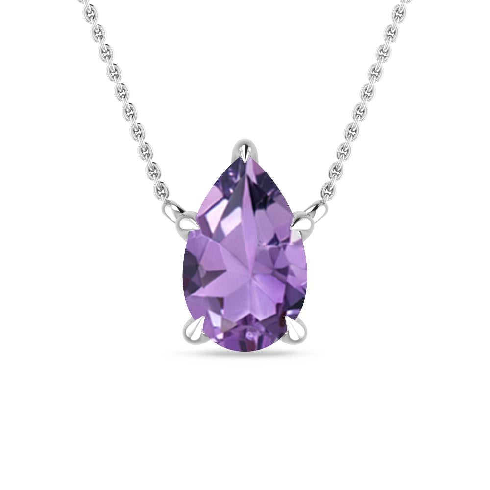 White Gold - Amethyst