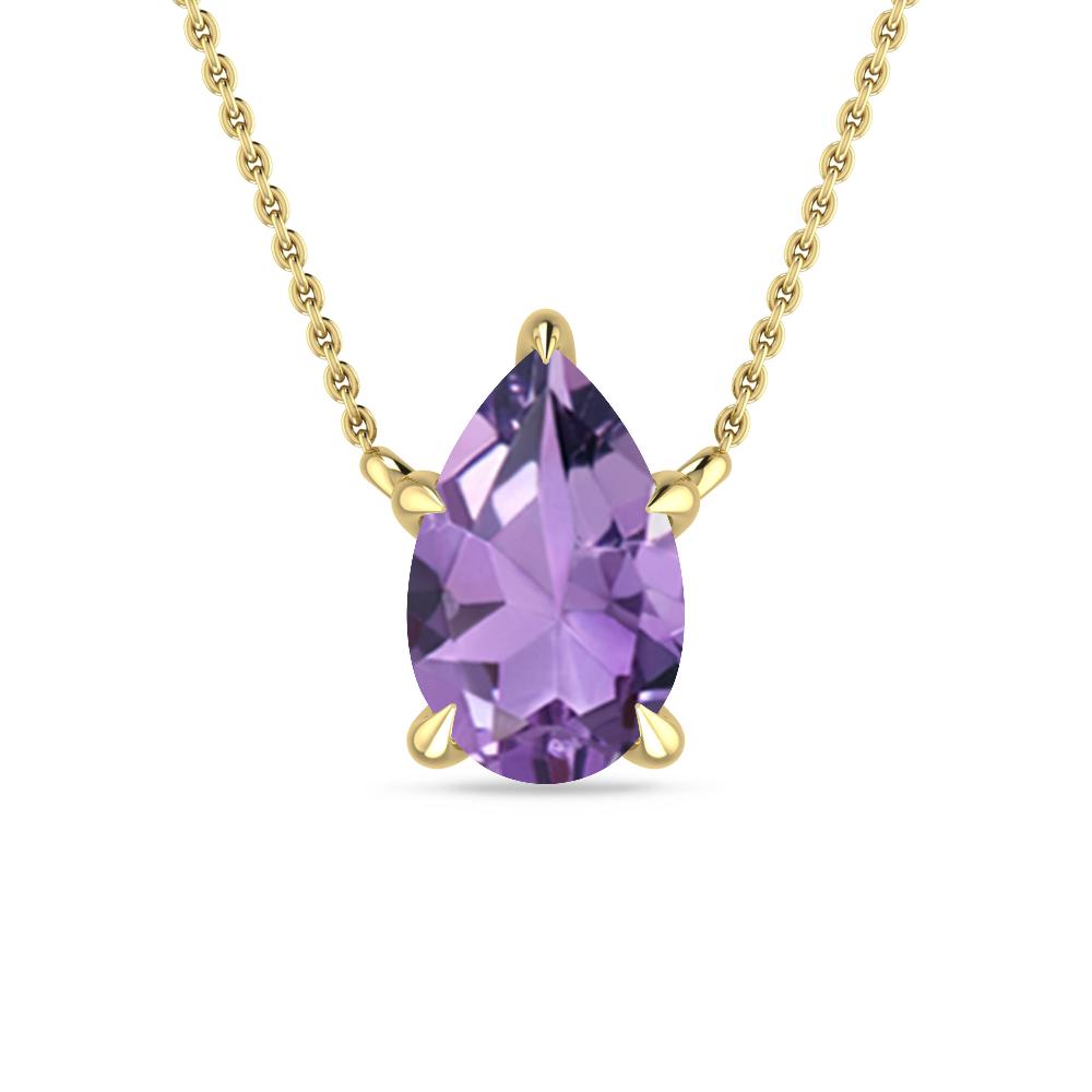 Yellow Gold - Amethyst