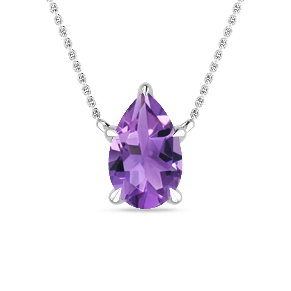 White Gold - Amethyst