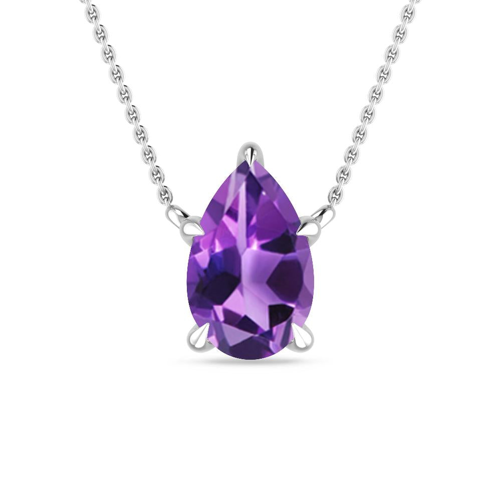 White Gold - Amethyst