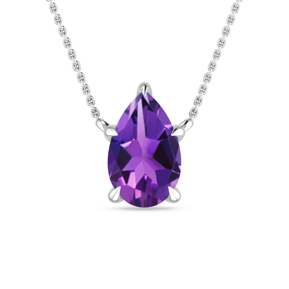 White Gold - Amethyst