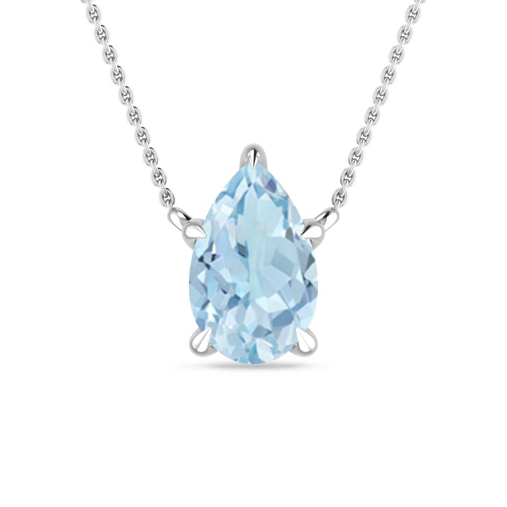 White Gold - Aquamarine