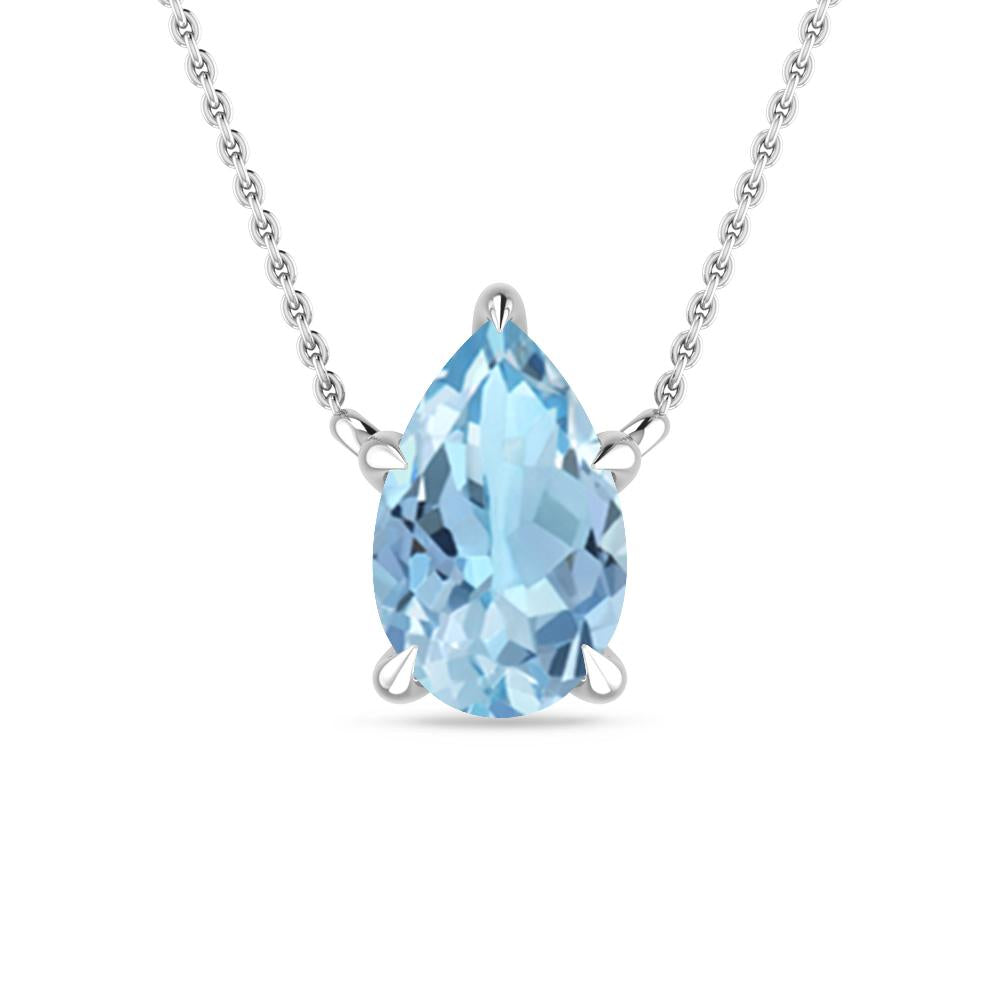 White Gold - Aquamarine