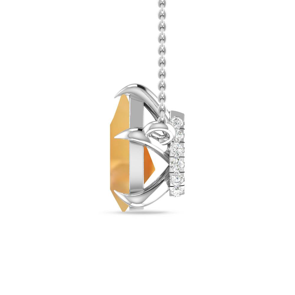 White Gold - Citrine