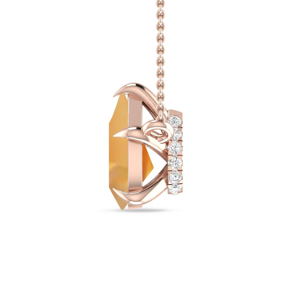 Rose Gold - Citrine