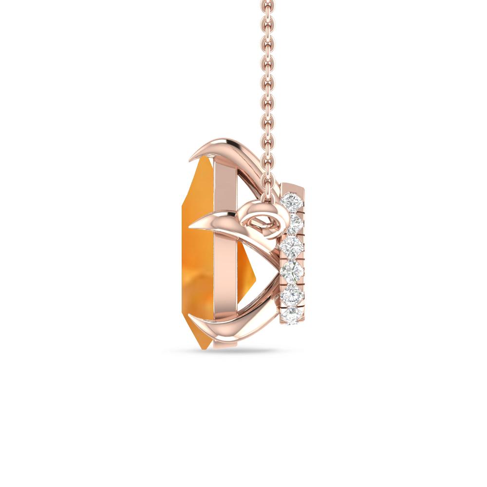 Rose Gold - Citrine