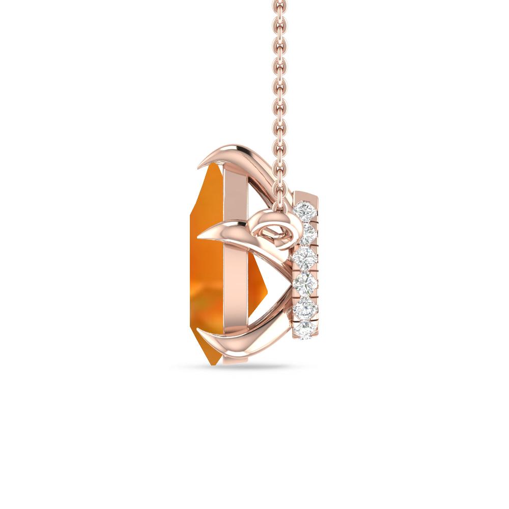 Rose Gold - Citrine