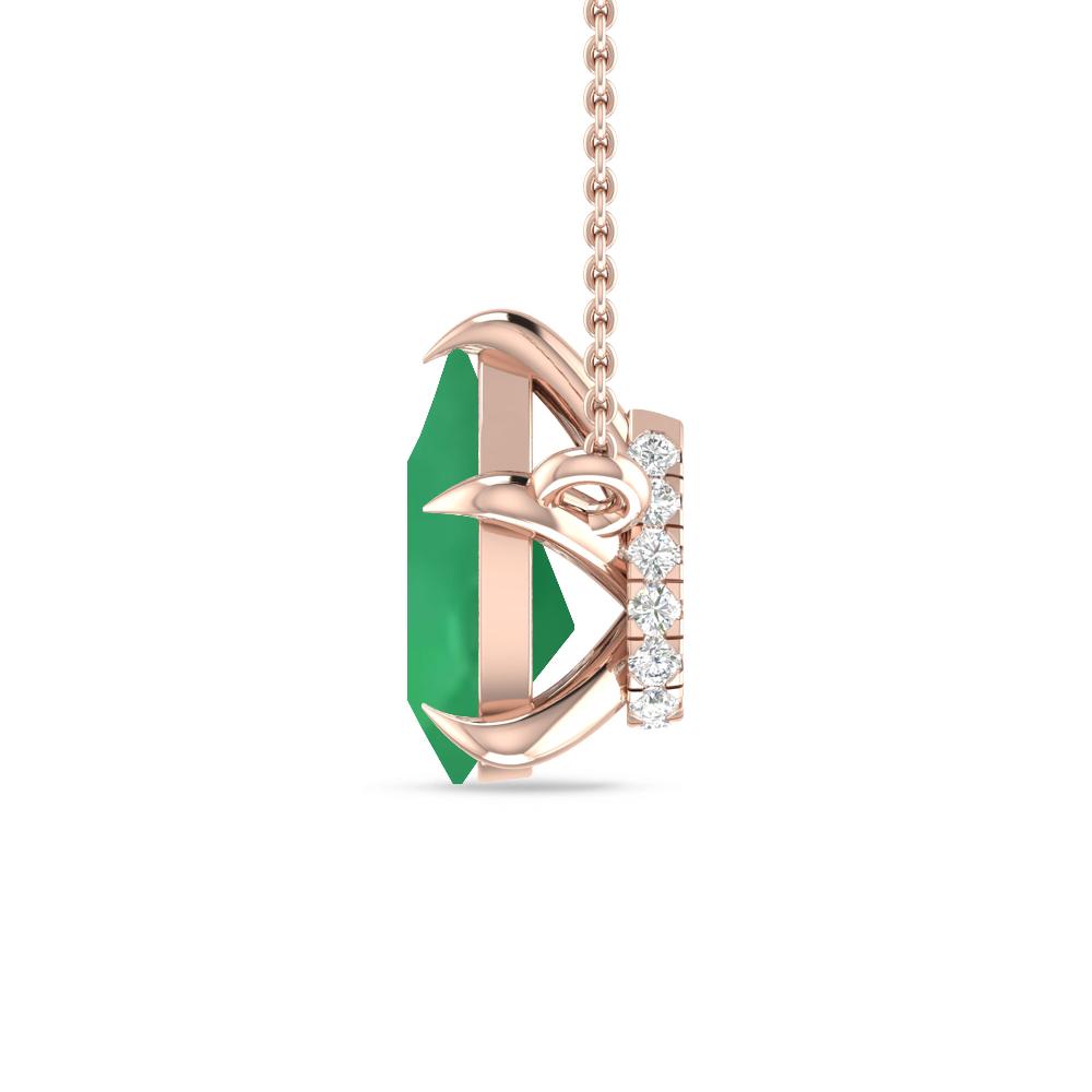 Rose Gold - Emerald