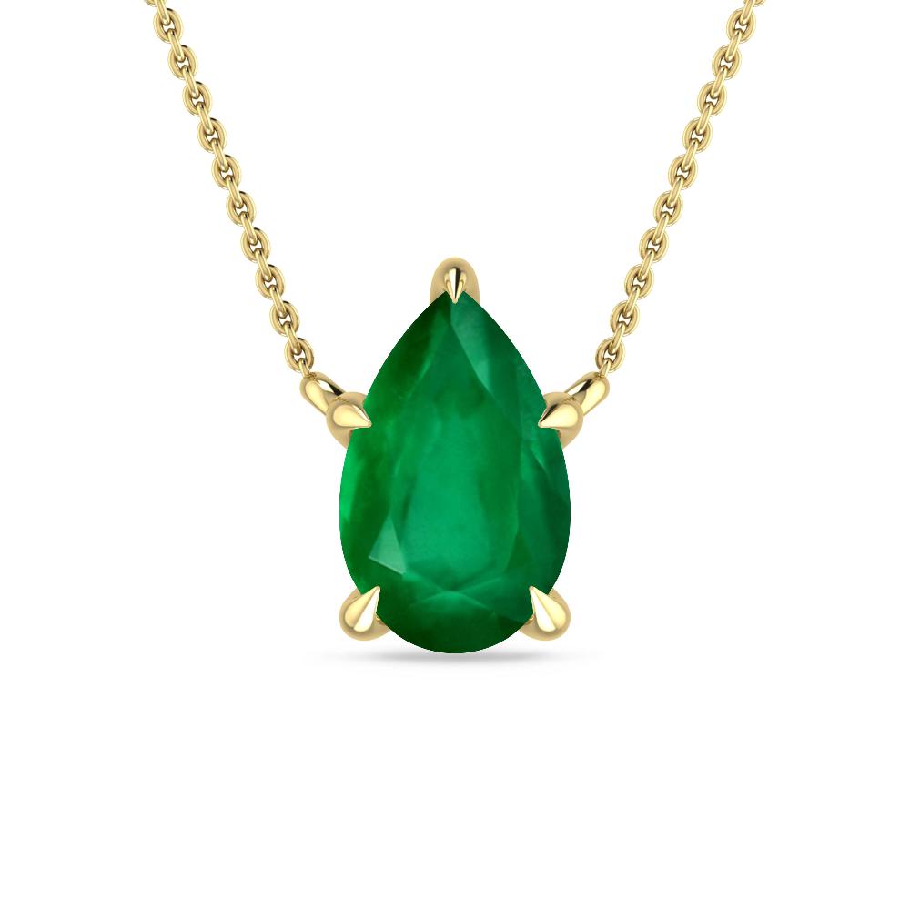 Yellow Gold - Emerald