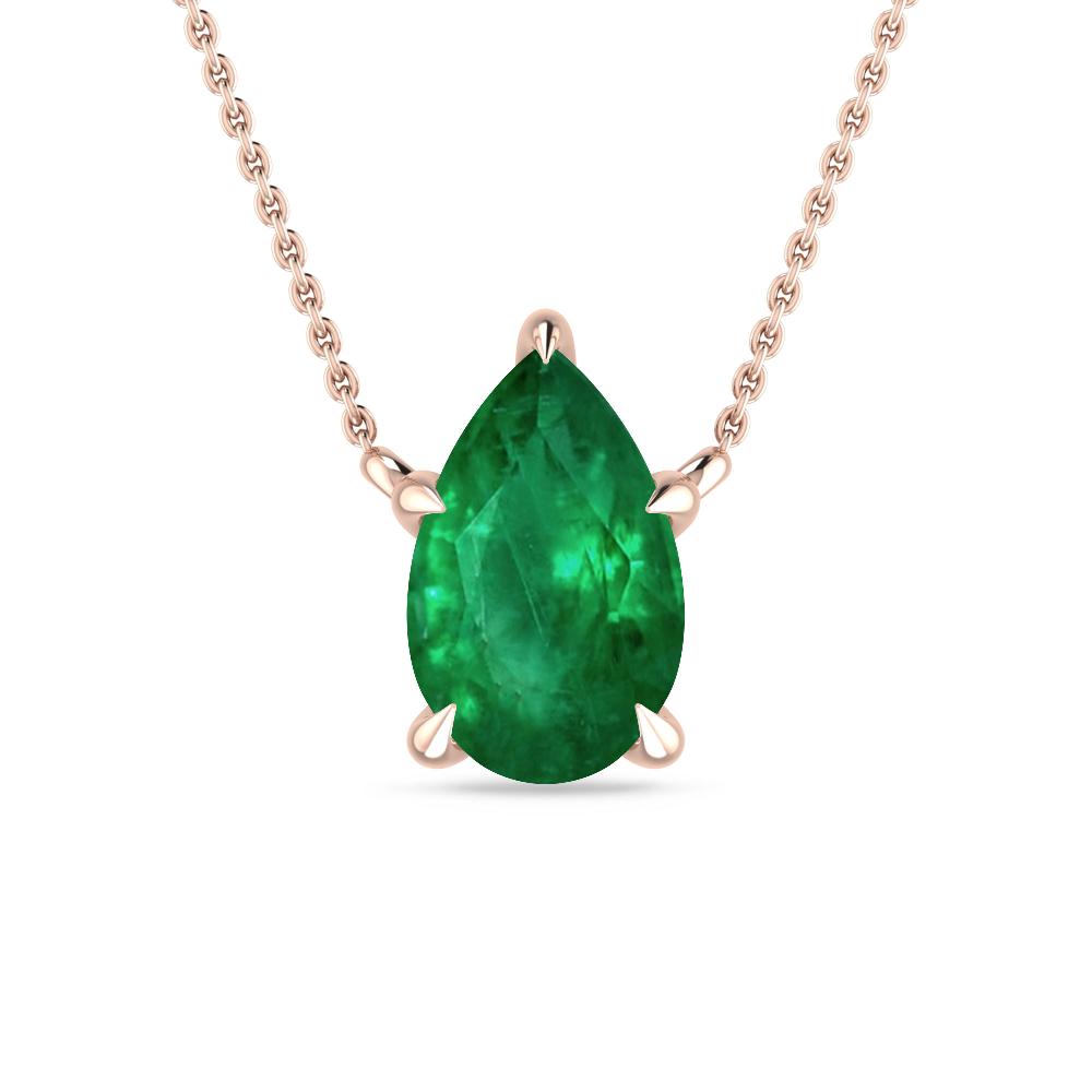 Rose Gold - Emerald