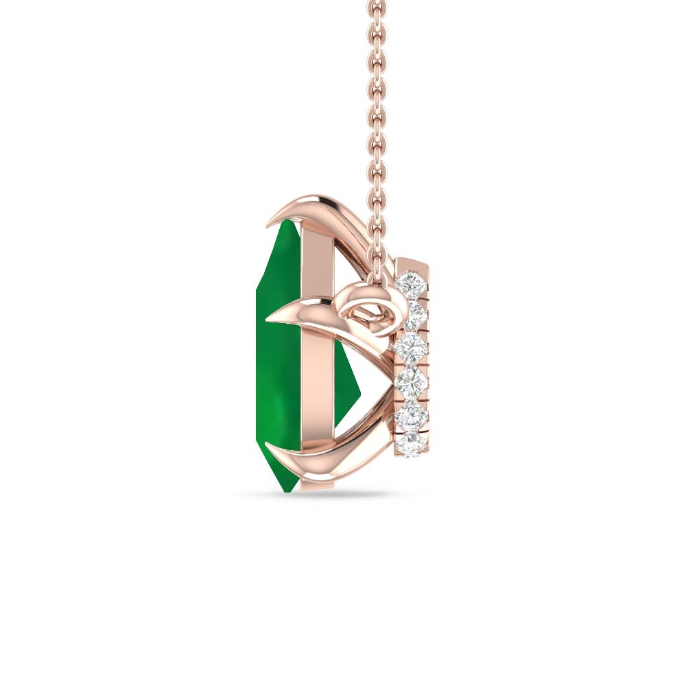 Rose Gold - Emerald