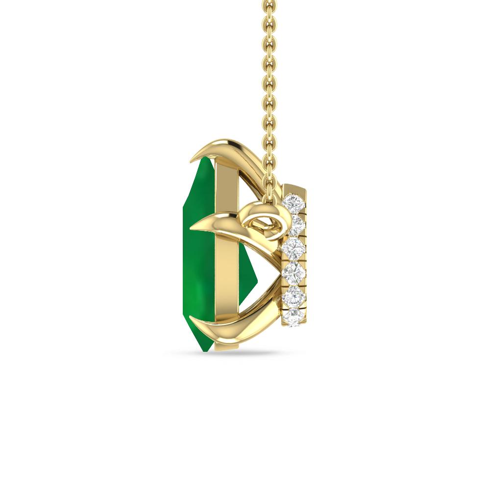 Yellow Gold - Emerald