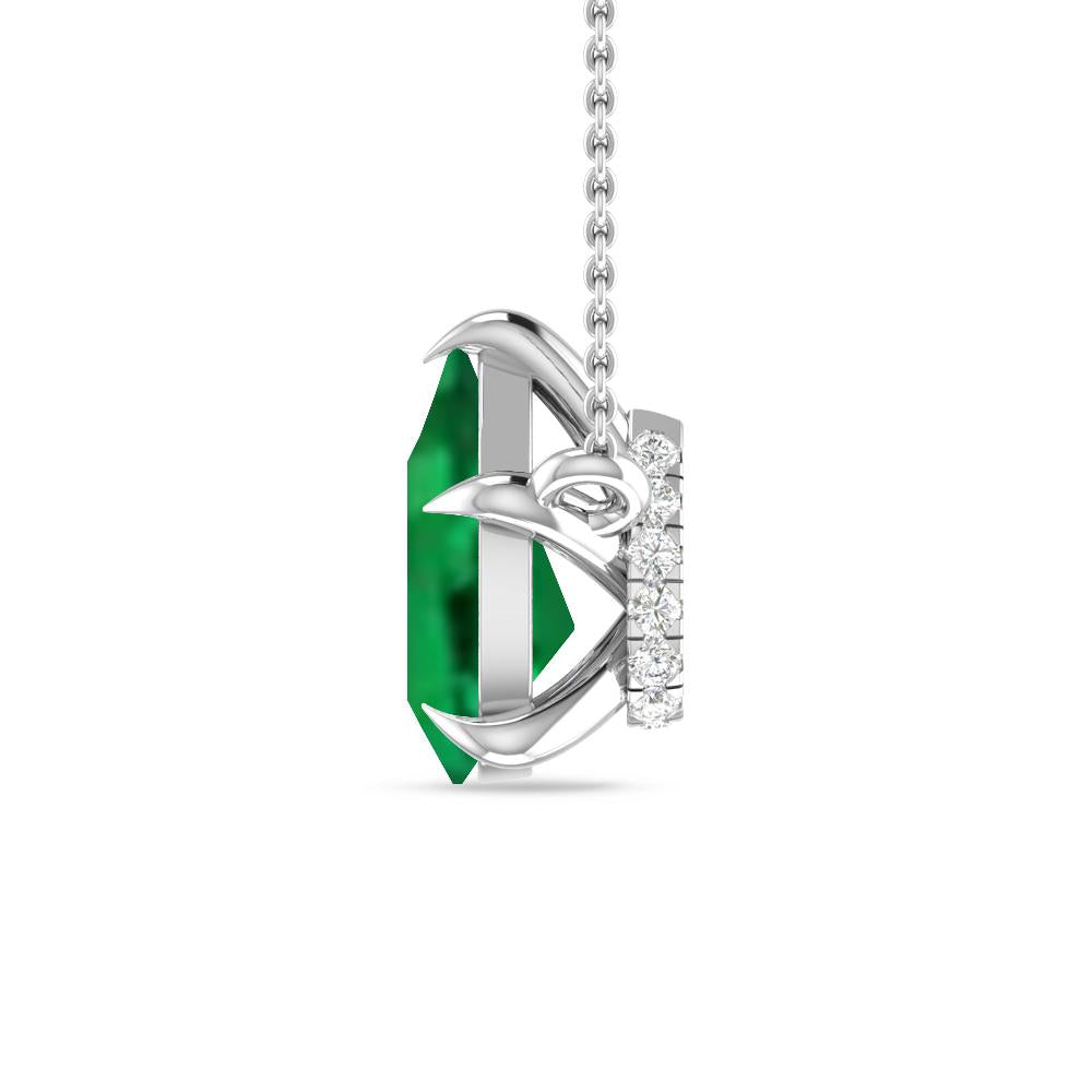 White Gold - Emerald