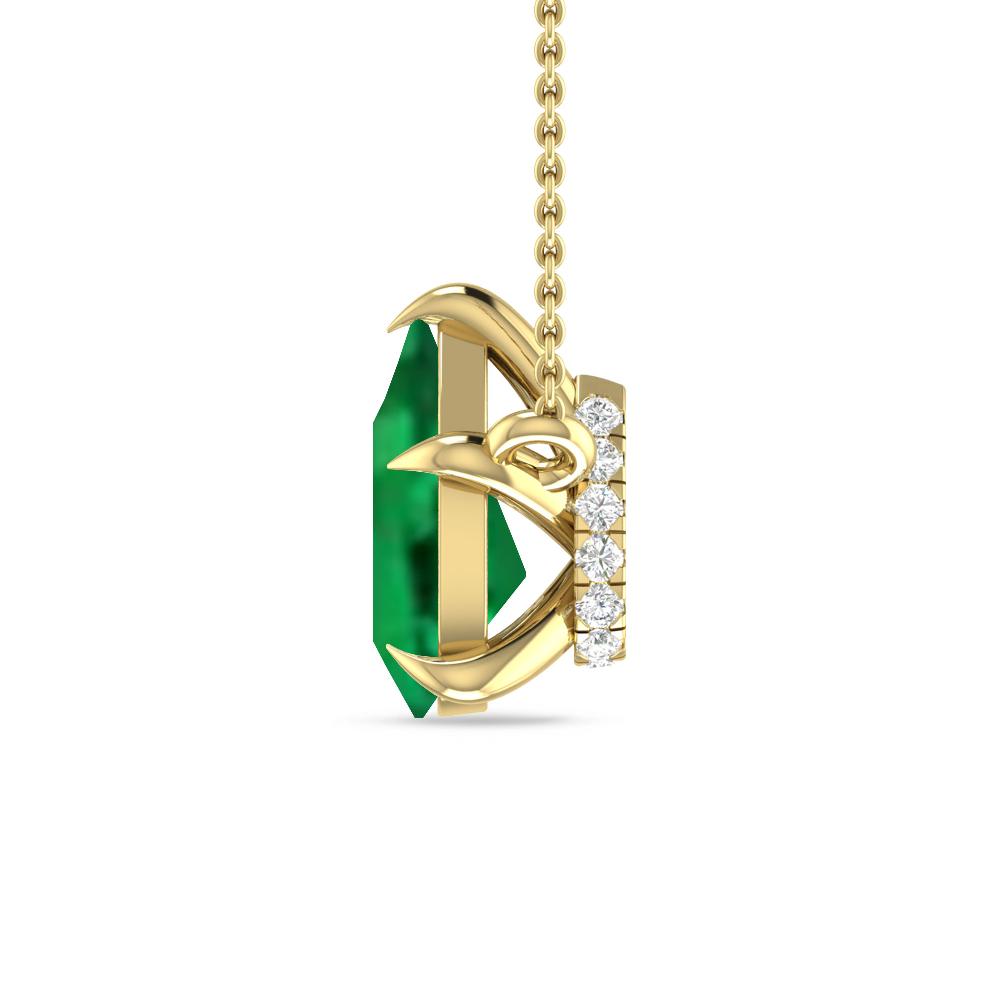 Yellow Gold - Emerald