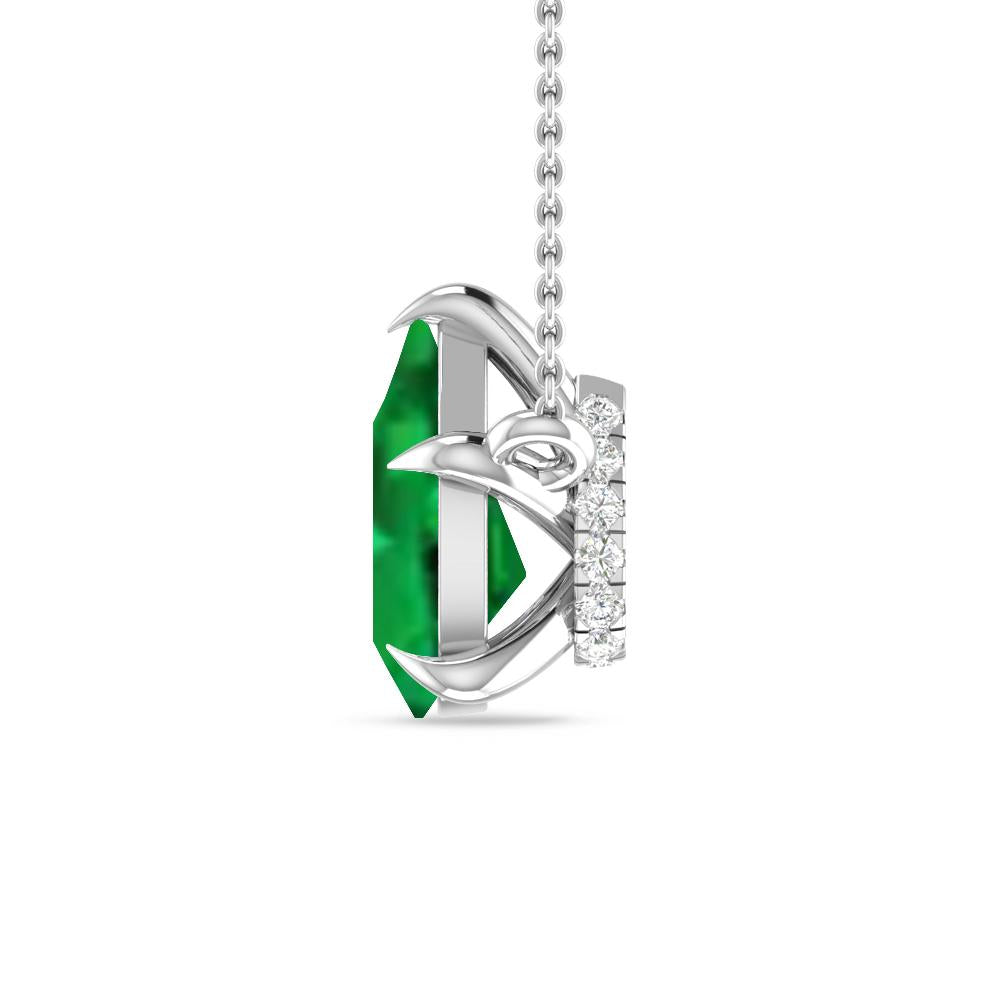 White Gold - Emerald