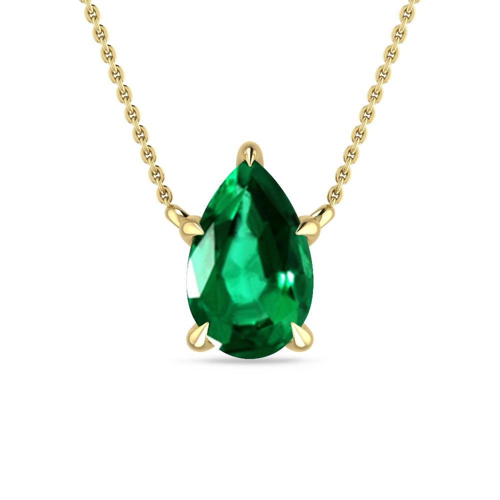 Yellow Gold - Emerald