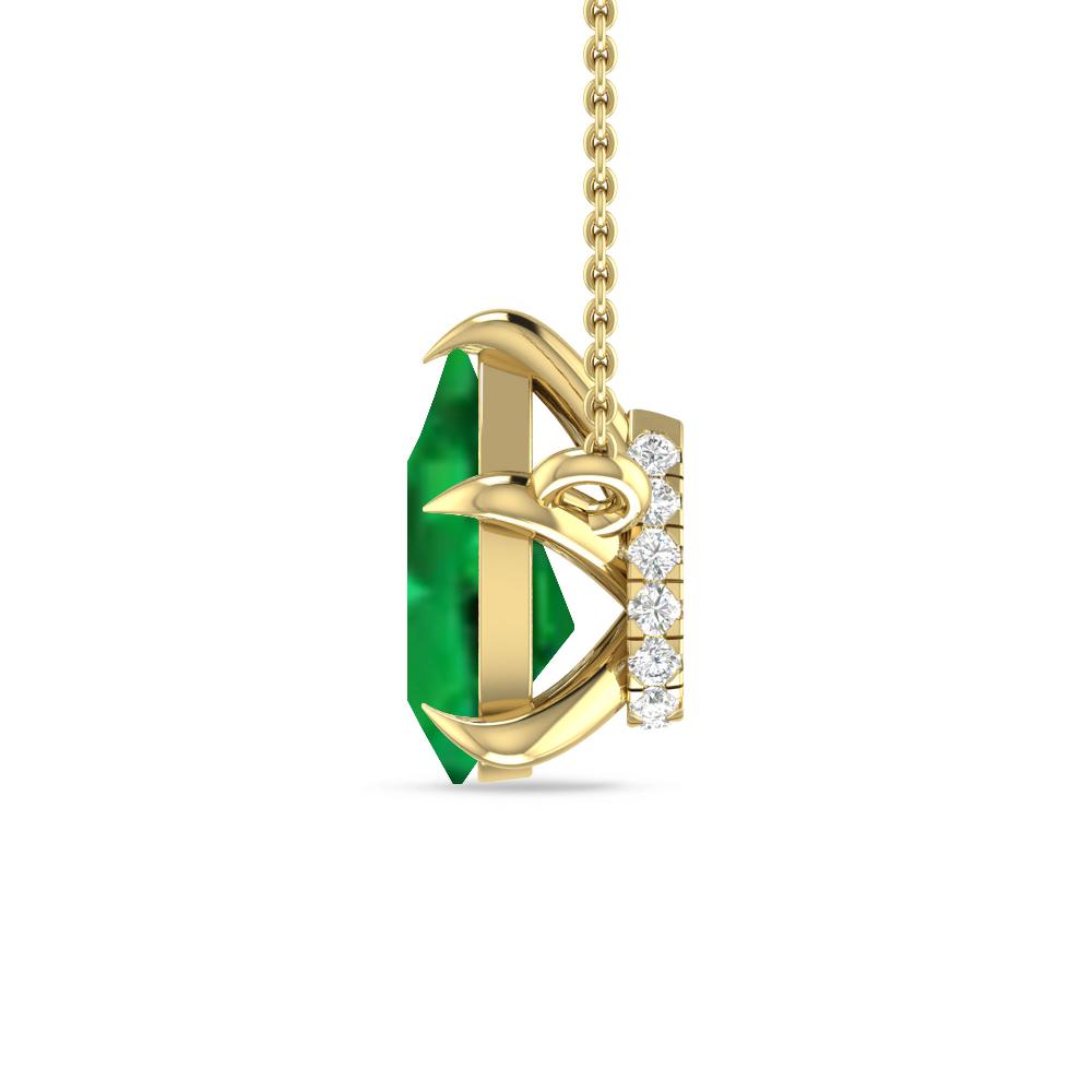 Yellow Gold - Emerald