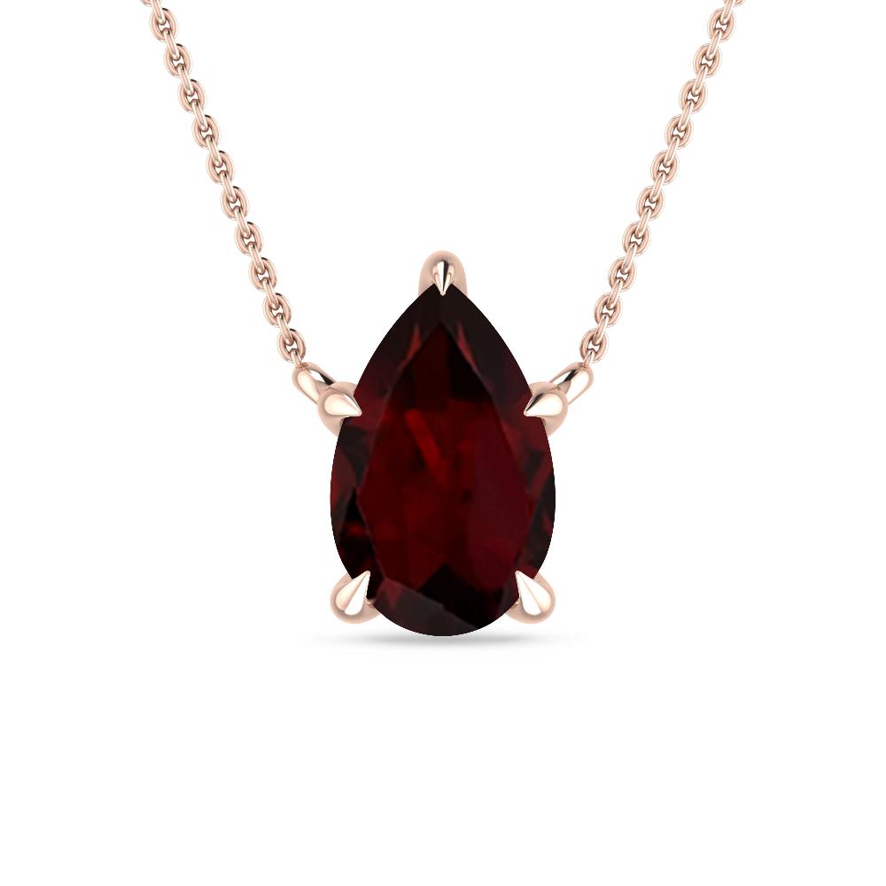 Rose Gold - Garnet