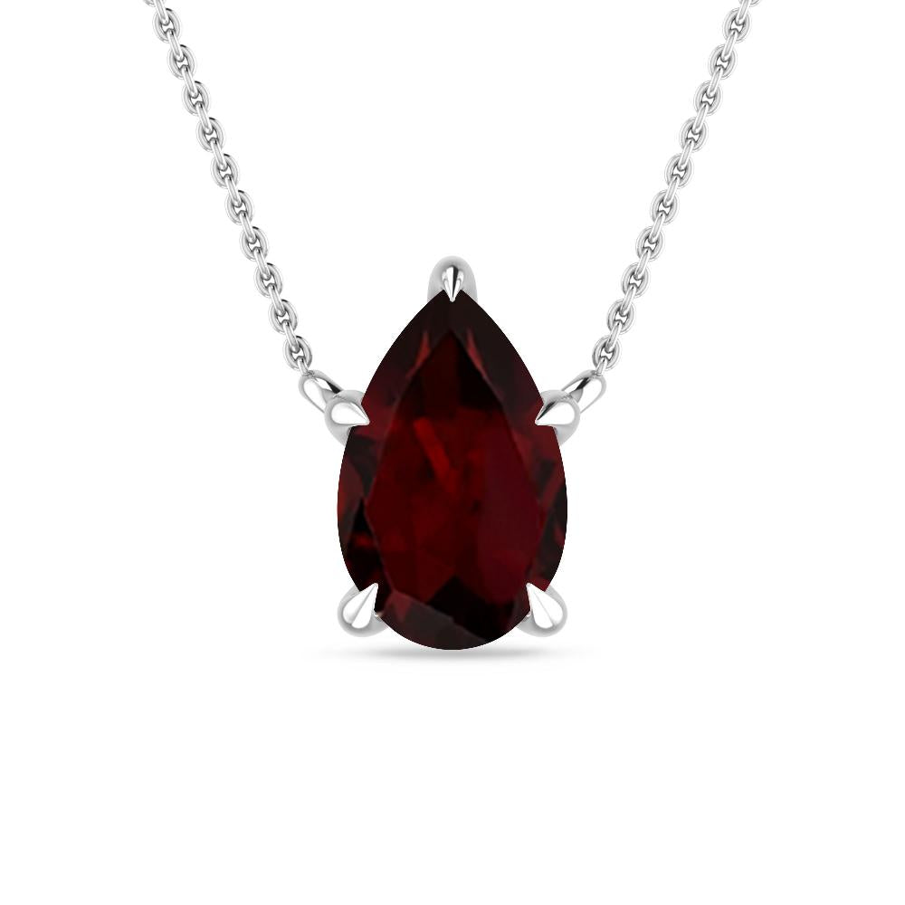 White Gold - Garnet