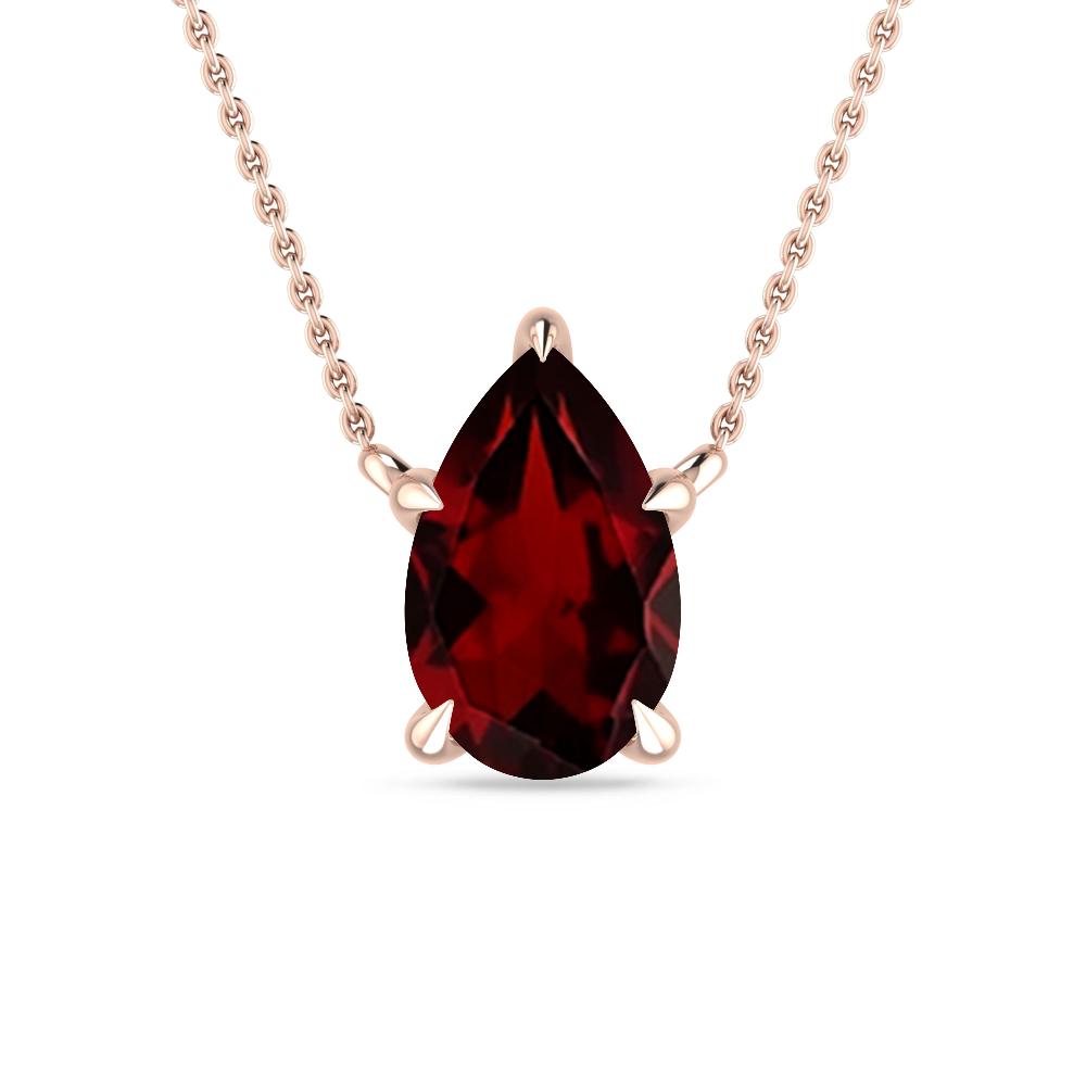 Rose Gold - Garnet