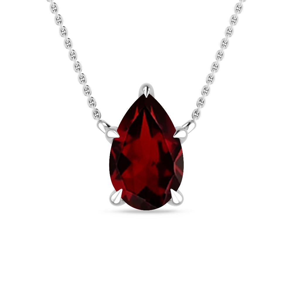 White Gold - Garnet