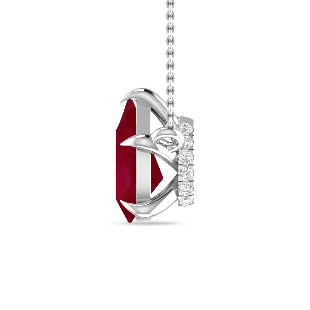 White Gold - Garnet