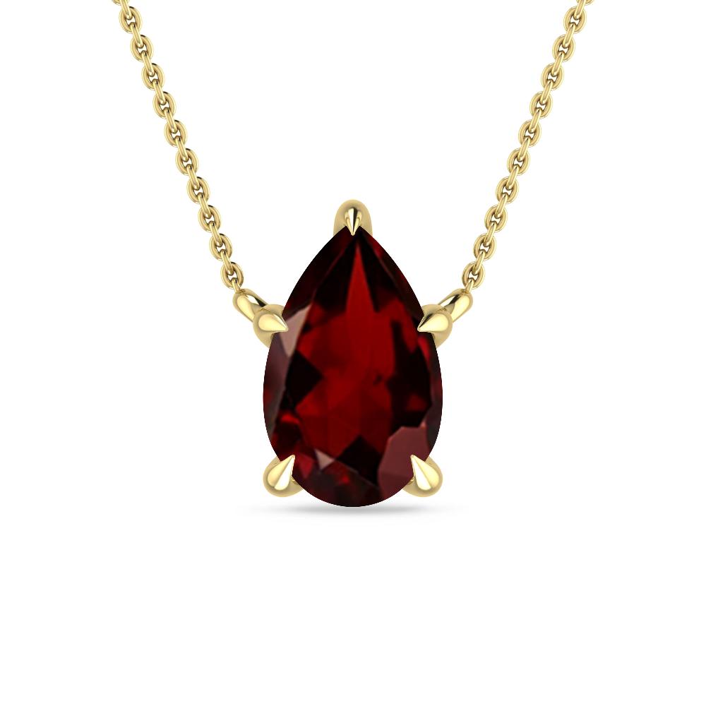 Yellow Gold - Garnet