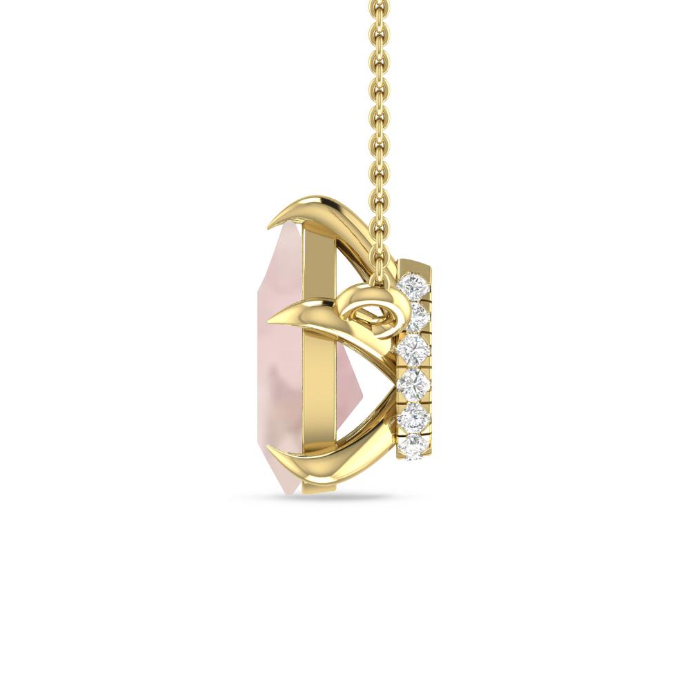 Yellow Gold - Morganite