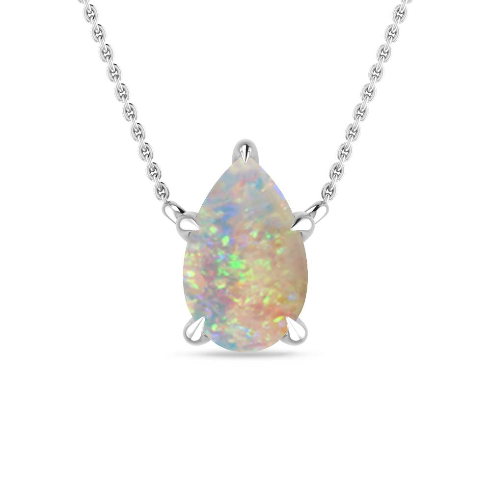 White Gold - Opal