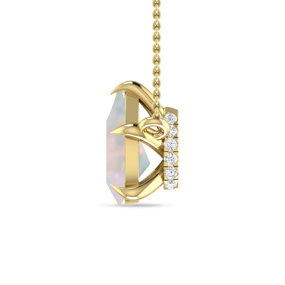 Yellow Gold - Opal