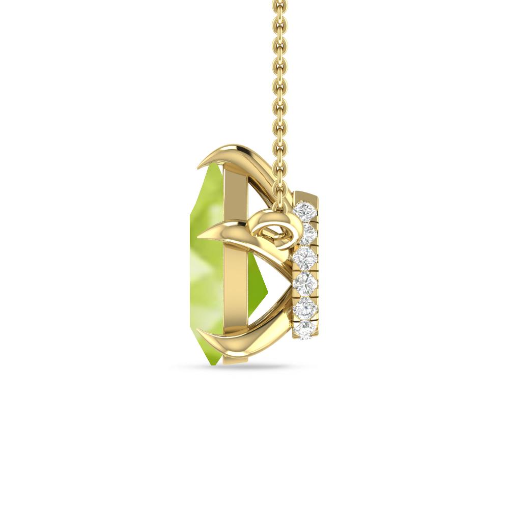 Yellow Gold - Peridot