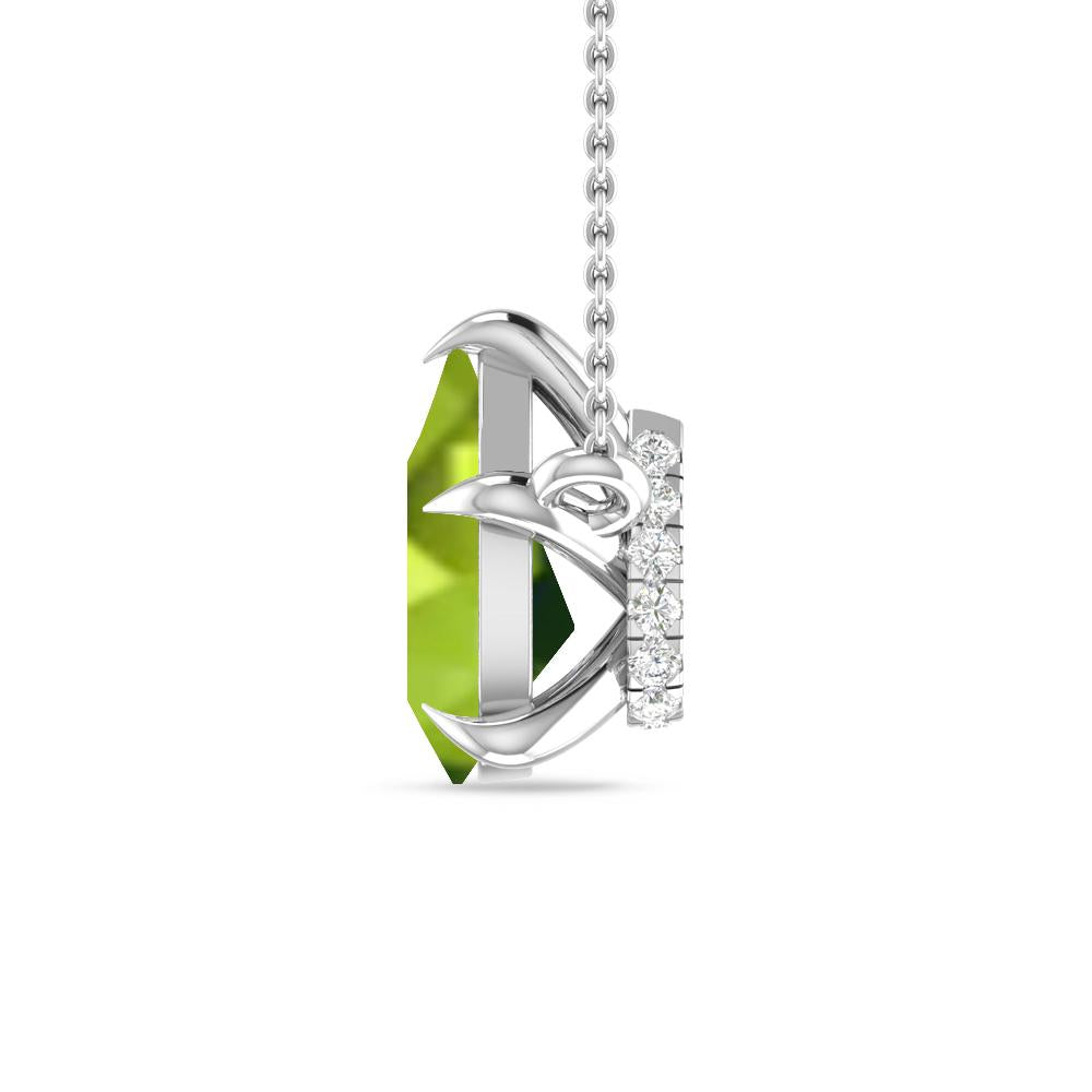 White Gold - Peridot