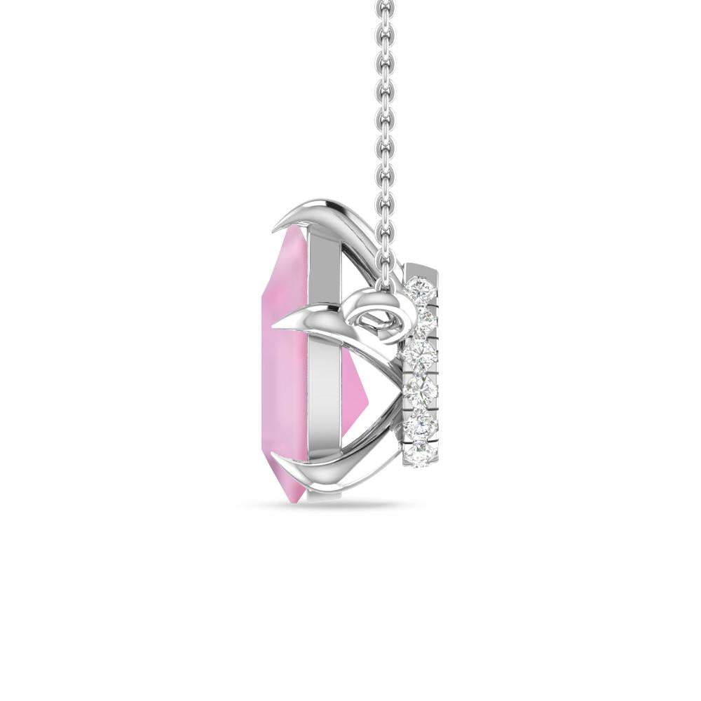 White Gold - Pink Tourmaline