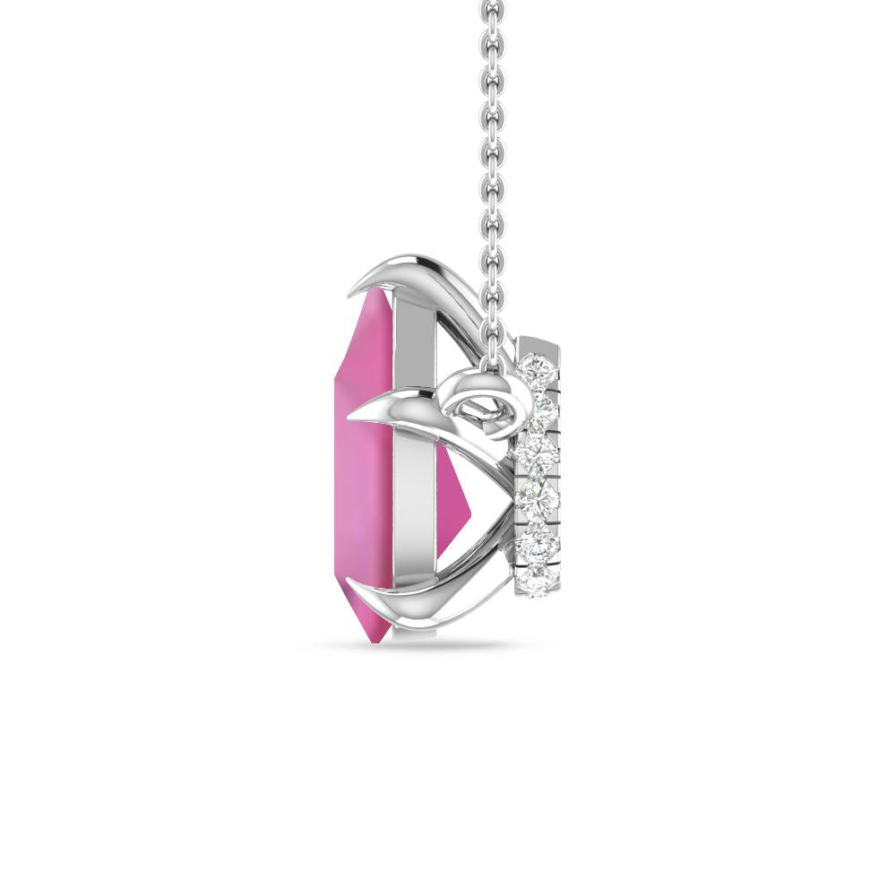 White Gold - Pink Tourmaline