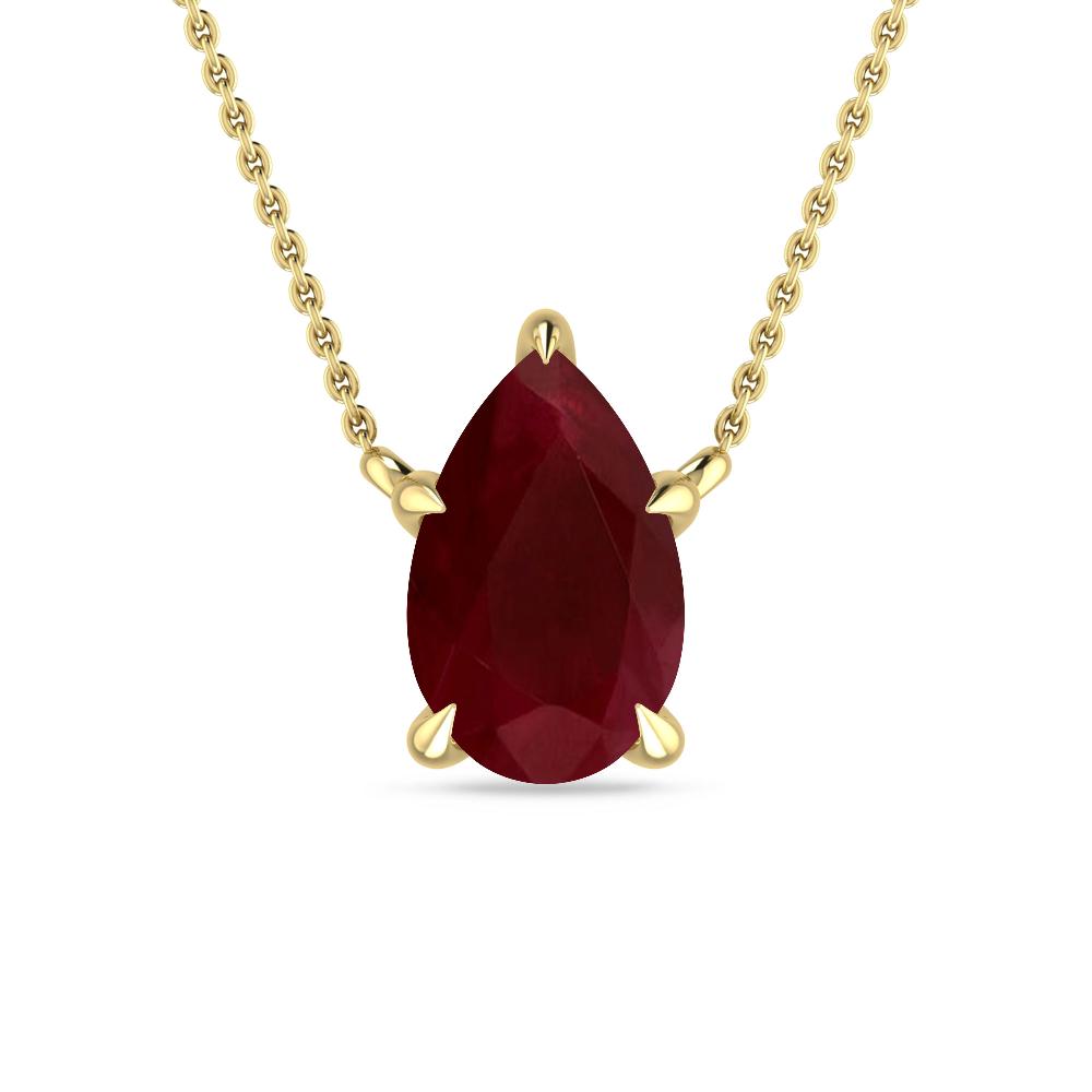 Yellow Gold - Ruby