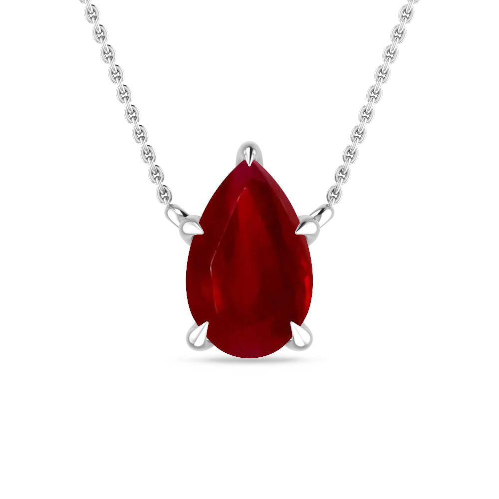 White Gold - Ruby