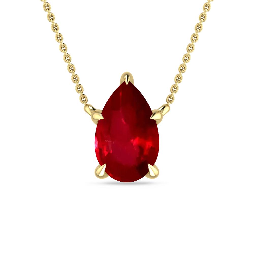 Yellow Gold - Ruby