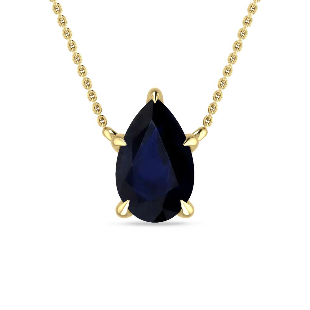 Yellow Gold - Sapphire