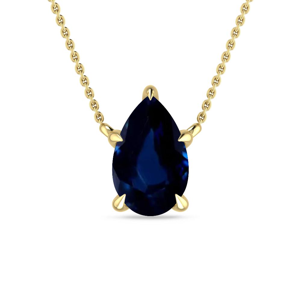 Yellow Gold - Sapphire