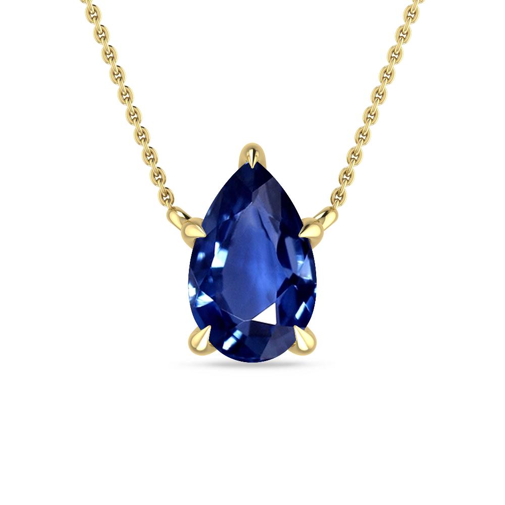 Yellow Gold - Sapphire