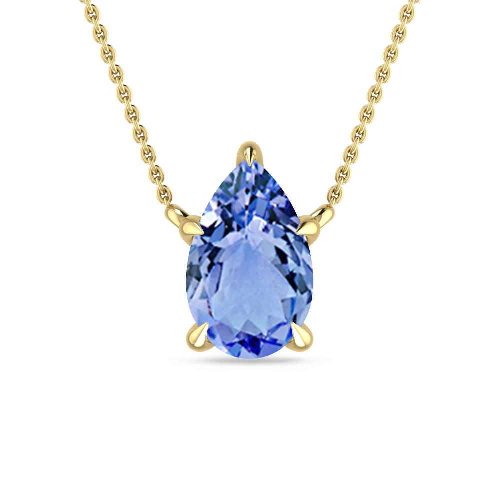 Yellow Gold - Tanzanite