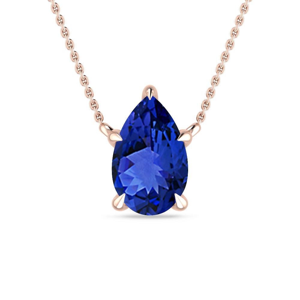 Rose Gold - Tanzanite