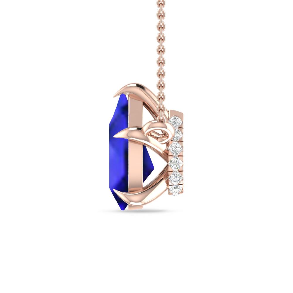 Rose Gold - Tanzanite