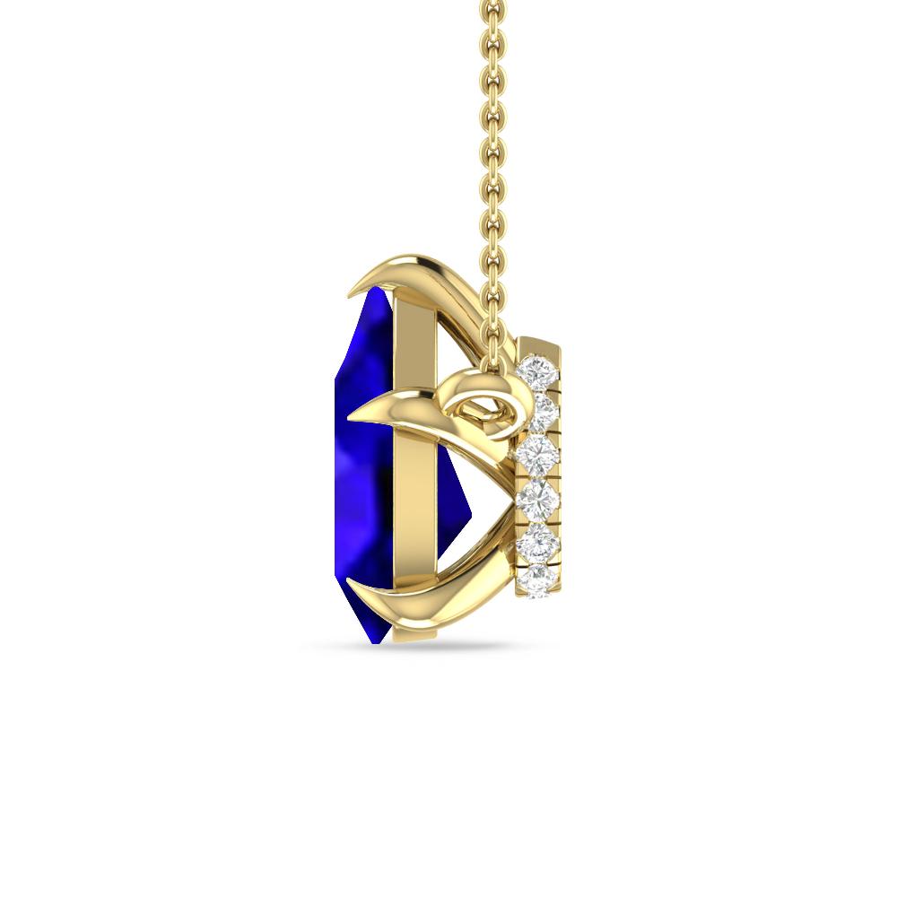 Yellow Gold - Tanzanite