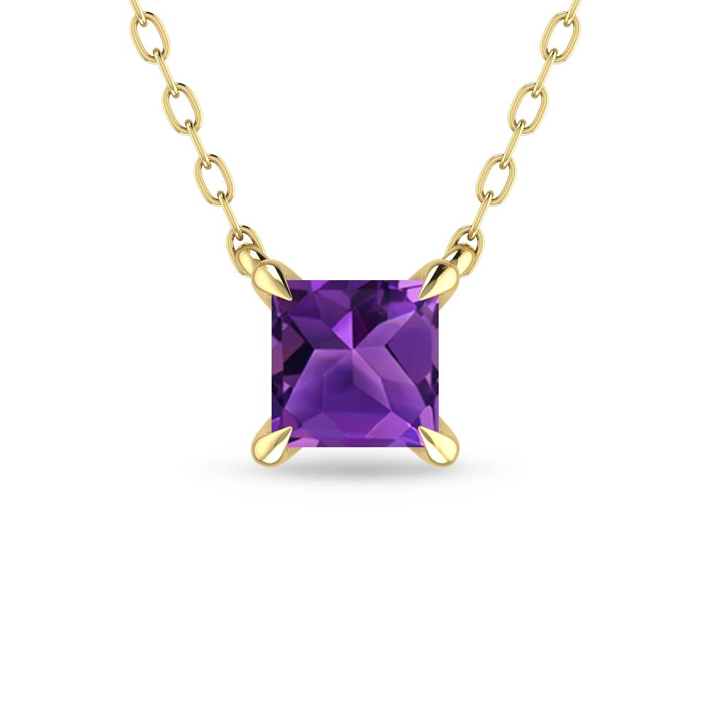 Yellow Gold - Amethyst