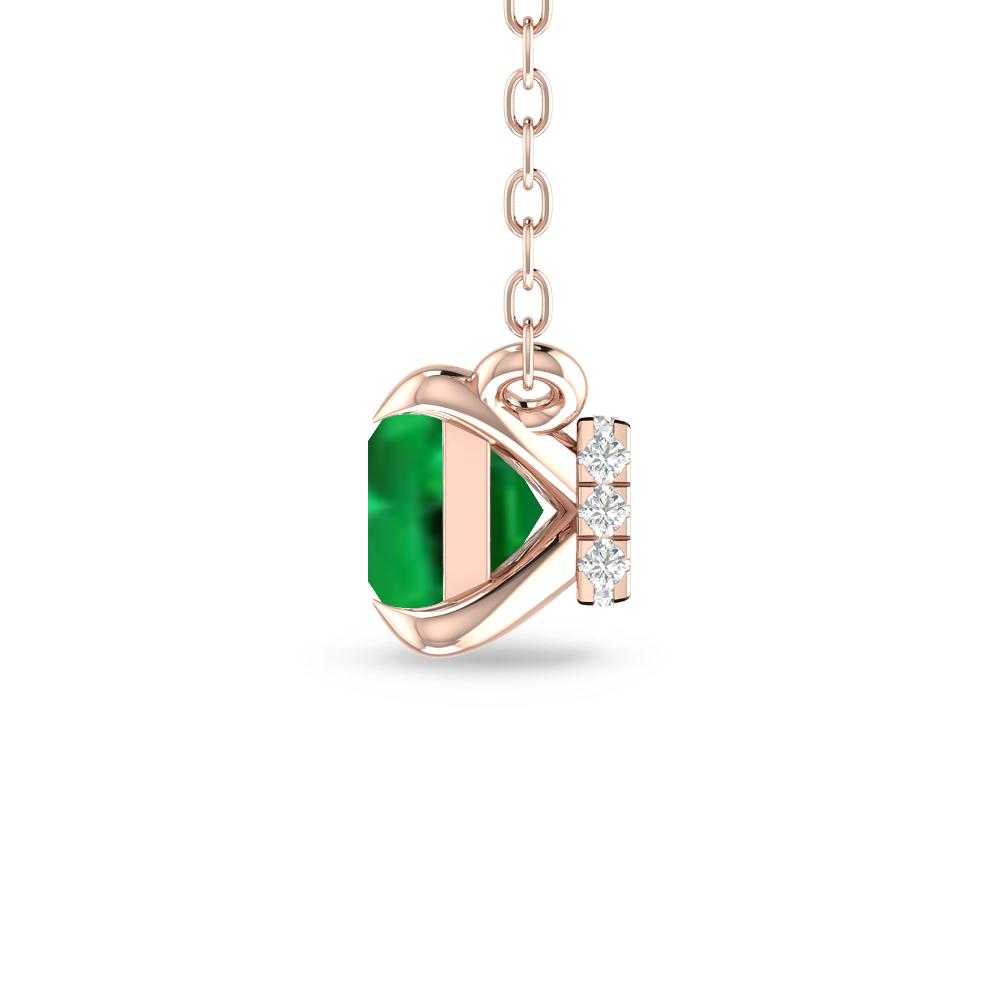 Rose Gold - Emerald